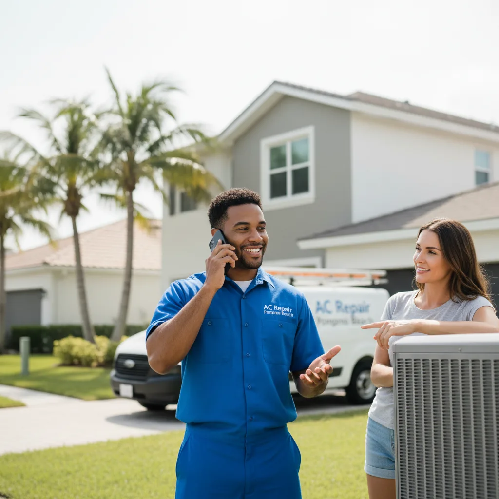 AC Repair Pompano Beach customer support in Dexter